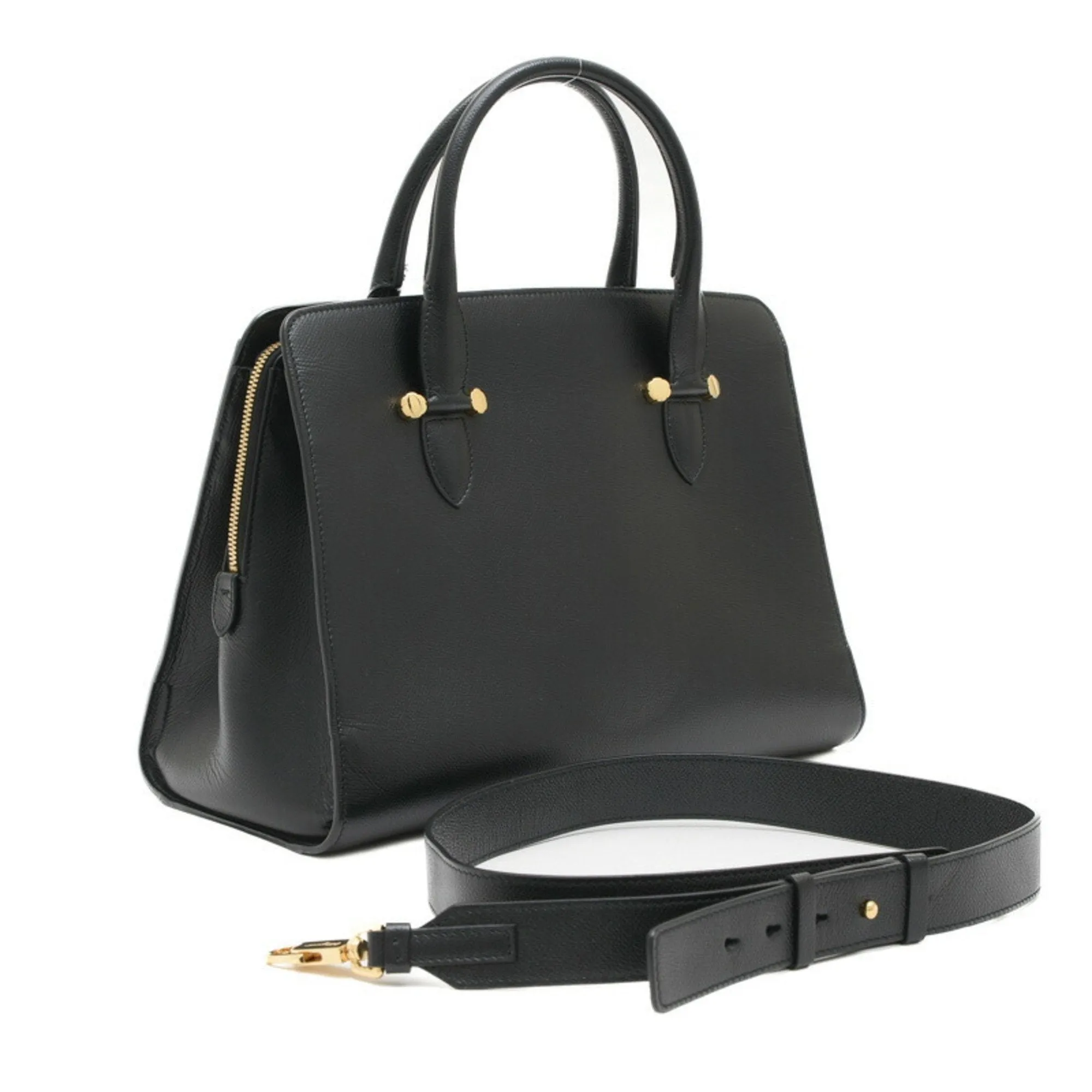 Salvatore Ferragamo Leather Handbag (Pre-Owned)