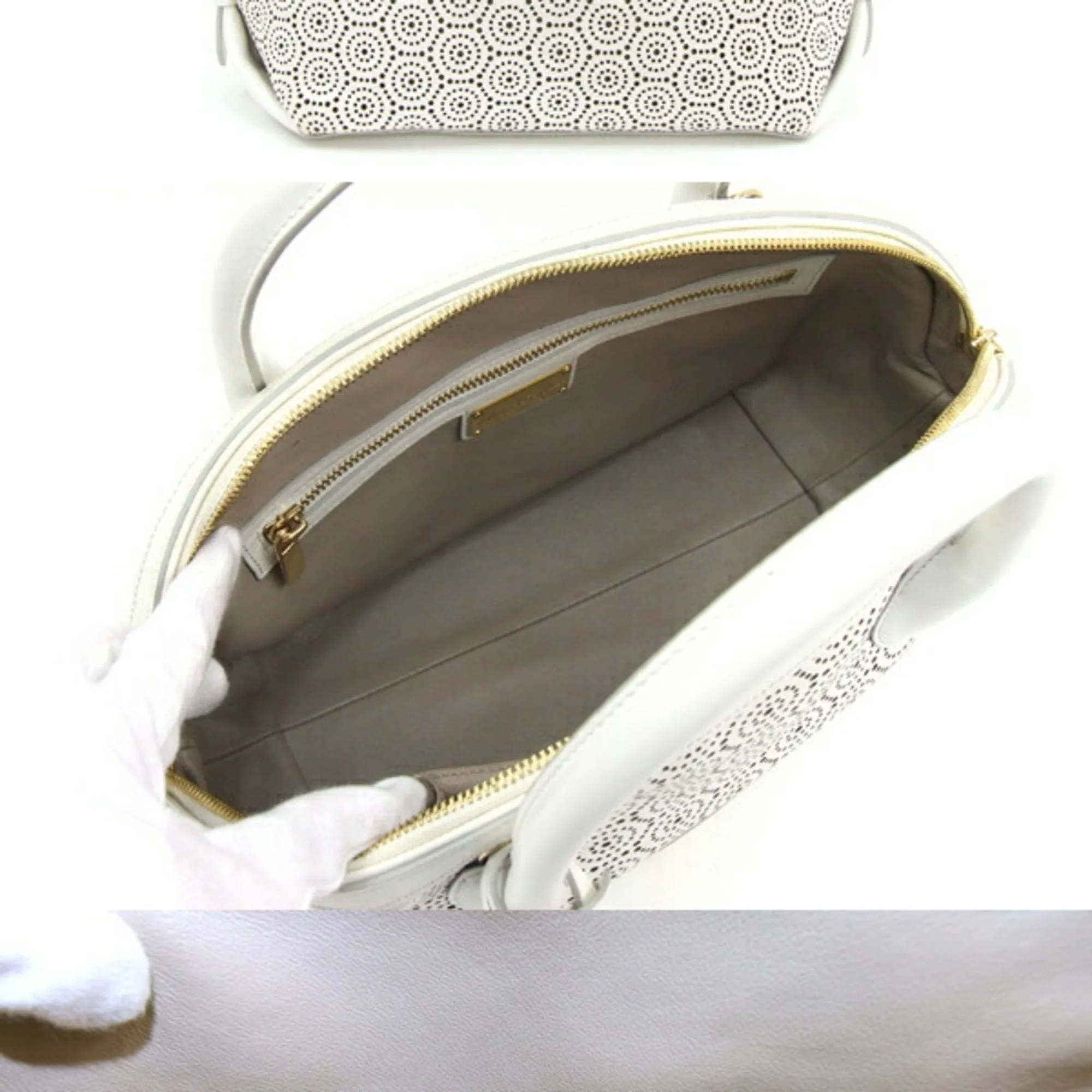 Salvatore Ferragamo Leather Handbag (Pre-Owned)