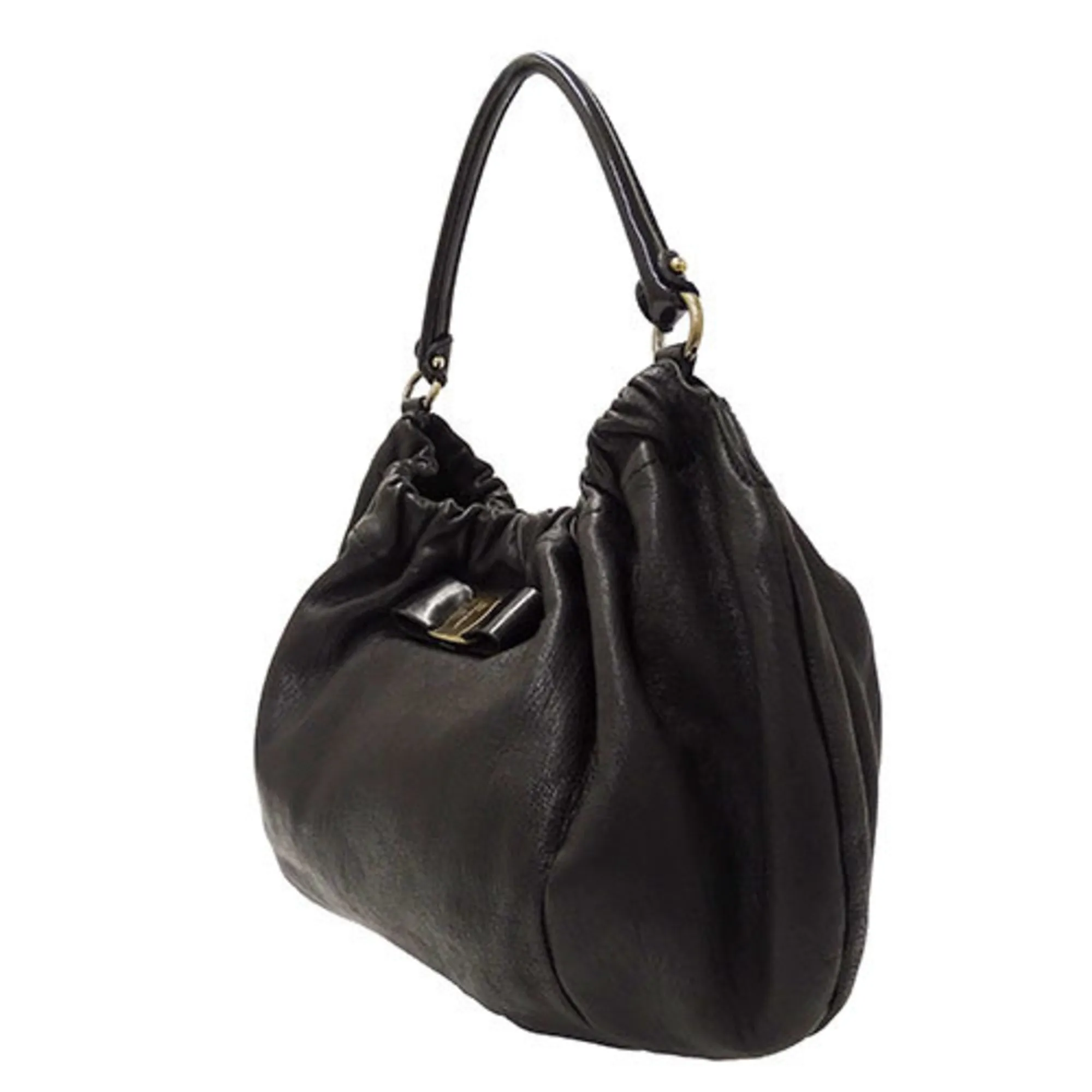 Salvatore Ferragamo  Leather Handbag (Pre-Owned)