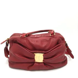 Salvatore Ferragamo  Leather Handbag (Pre-Owned)
