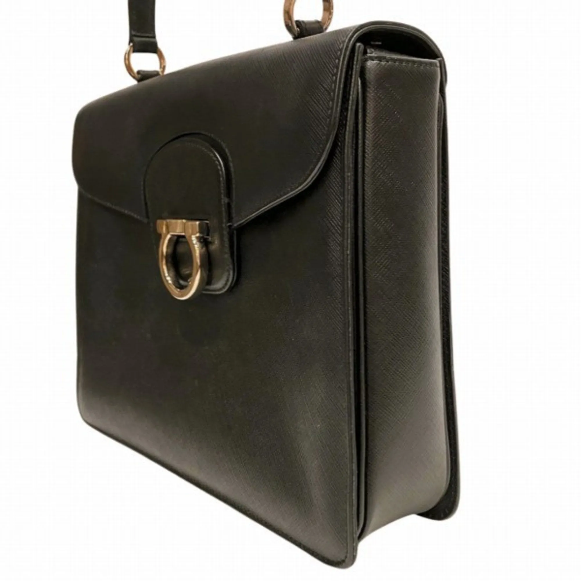 Salvatore Ferragamo  Leather Handbag (Pre-Owned)