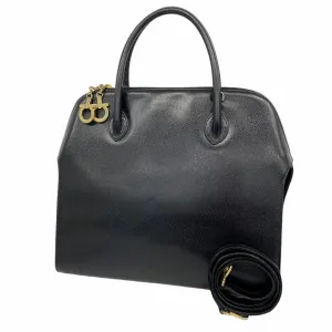 Salvatore Ferragamo Leather Handbag (Pre-Owned)