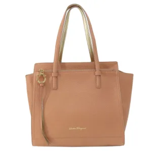 Salvatore Ferragamo  Leather Tote Bag (Pre-Owned)