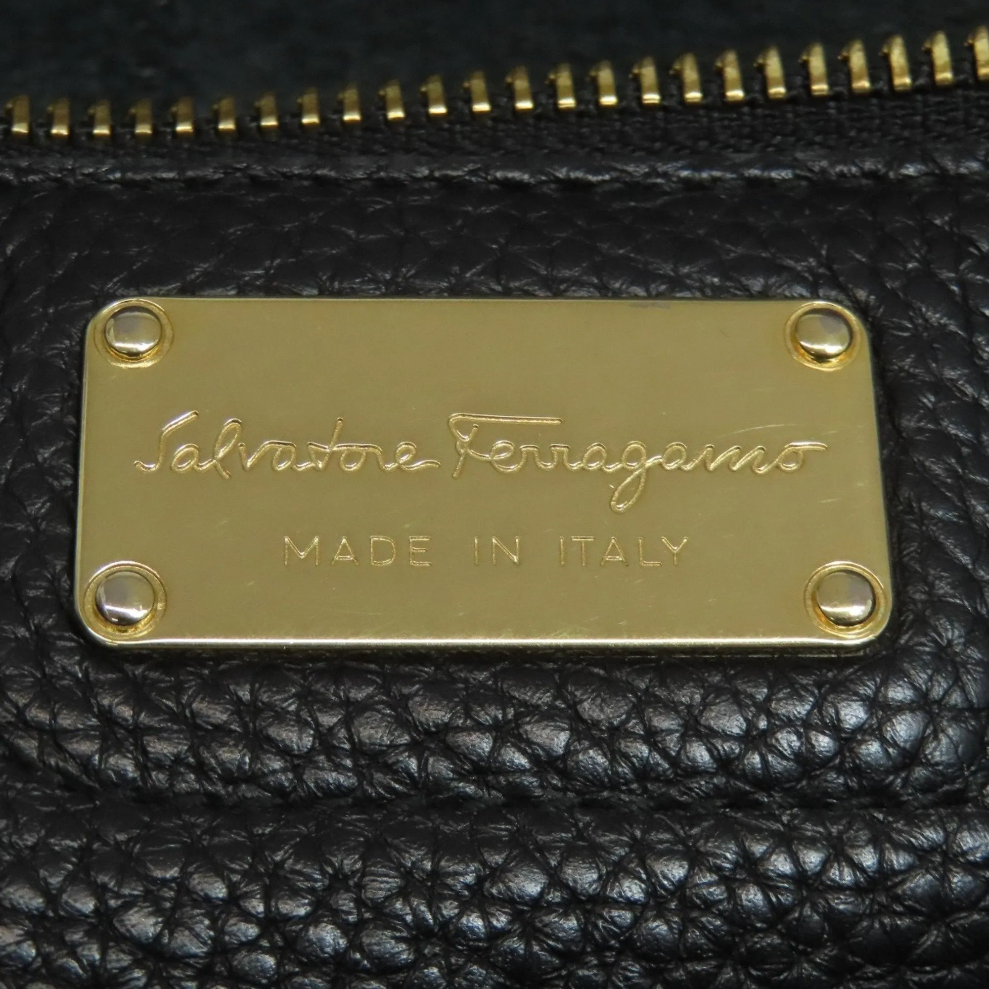 Salvatore Ferragamo Leather Tote Bag (Pre-Owned)