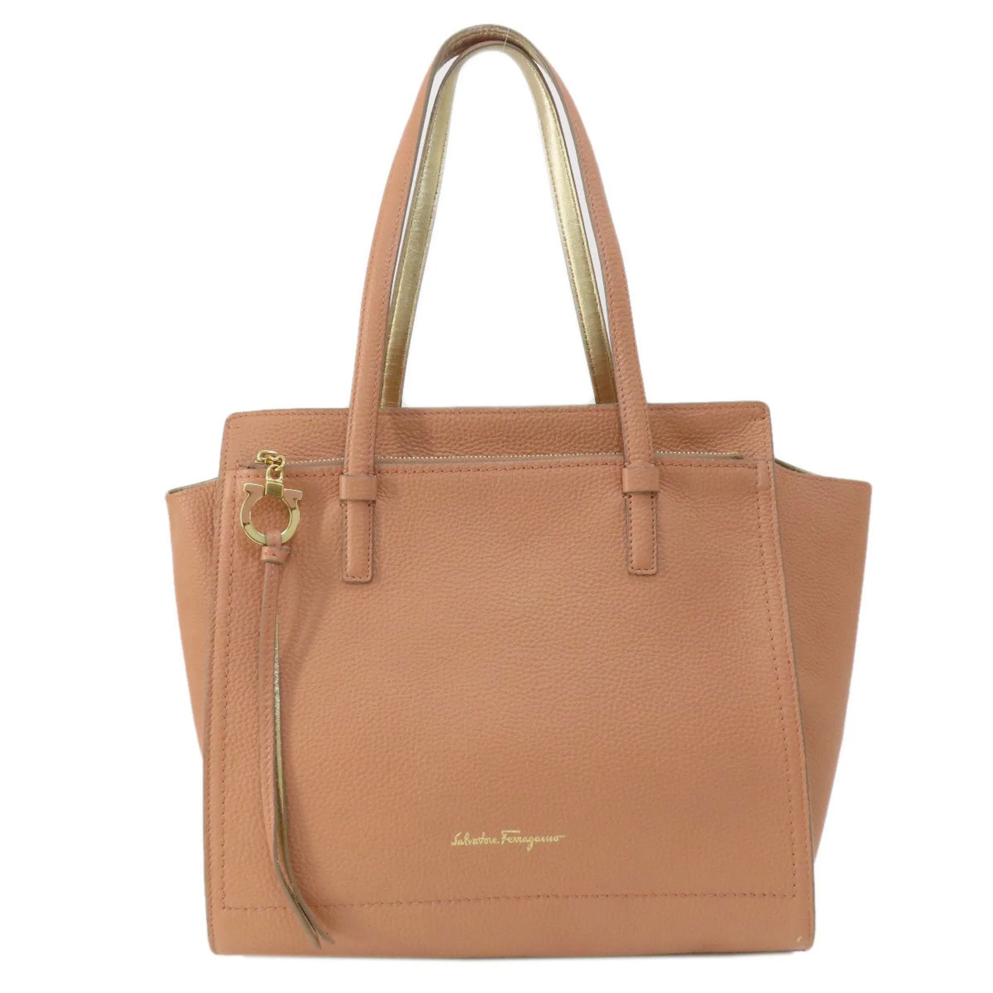 Salvatore Ferragamo  Leather Tote Bag (Pre-Owned)