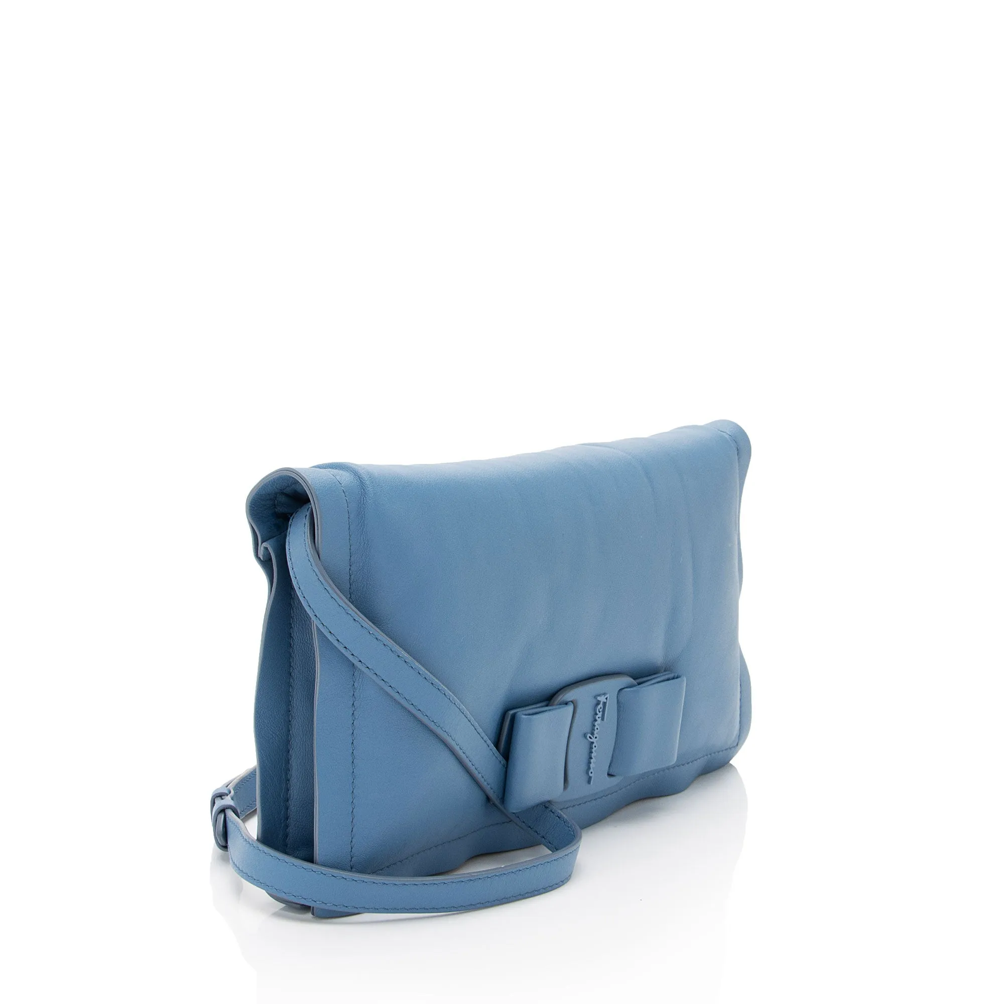 Salvatore Ferragamo Leather Viva Bow Mini Bag
