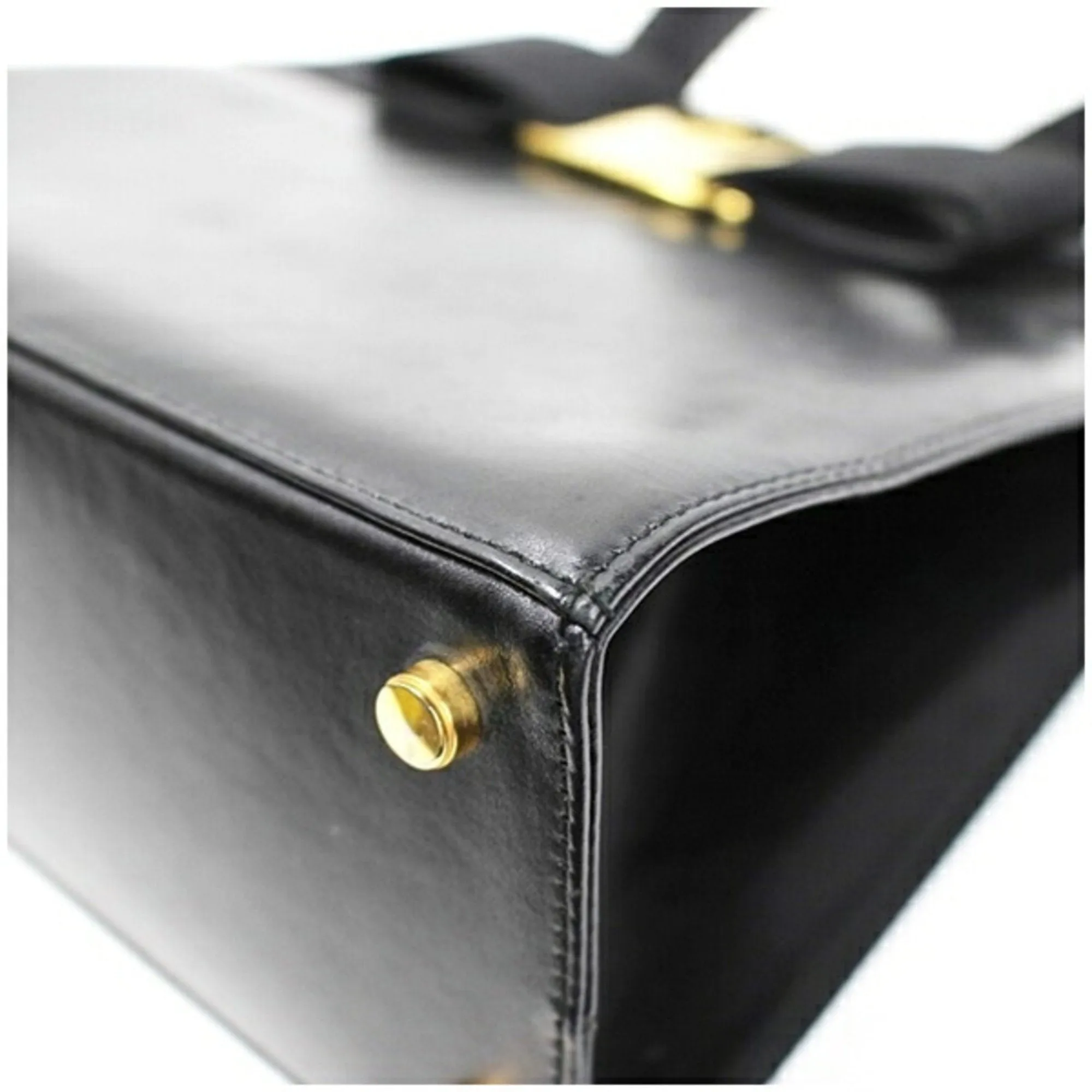 Salvatore Ferragamo Vara Leather Handbag (Pre-Owned)