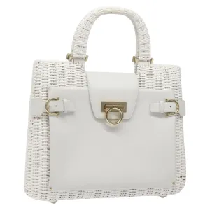 Salvatore Ferragamo Wood Handbag (Pre-Owned)