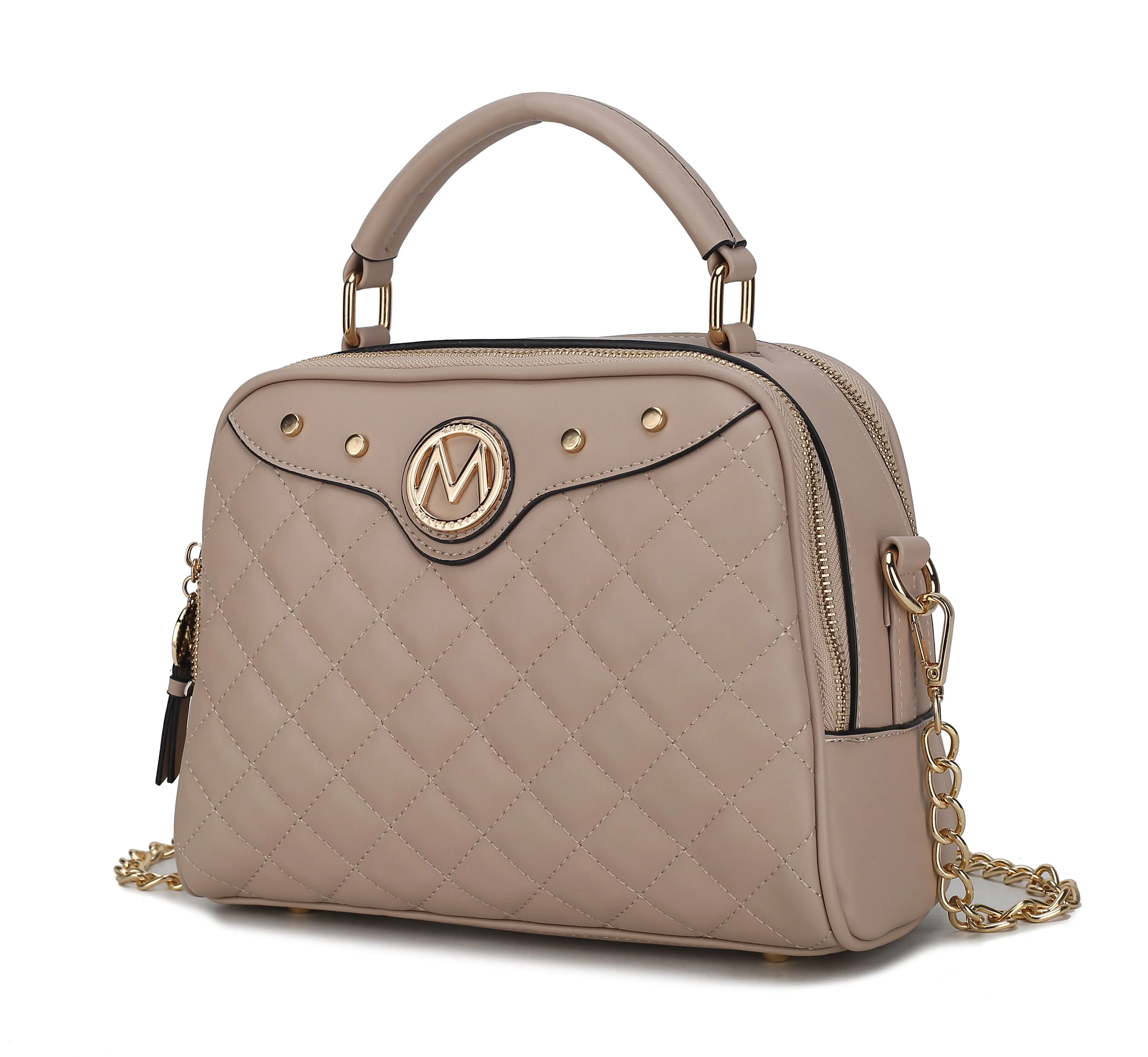 Samira Vegan Leather Satchel Handbag