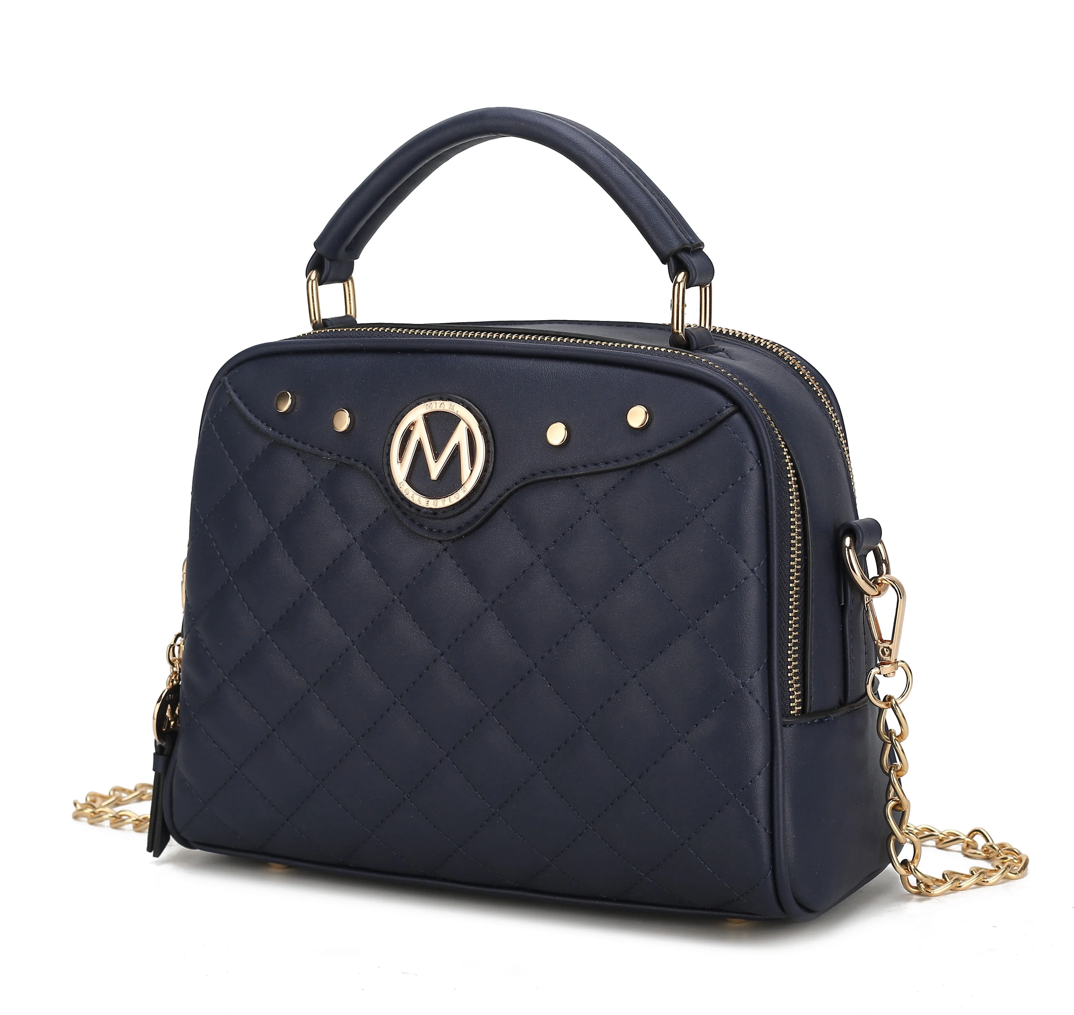 Samira Vegan Leather Satchel Handbag