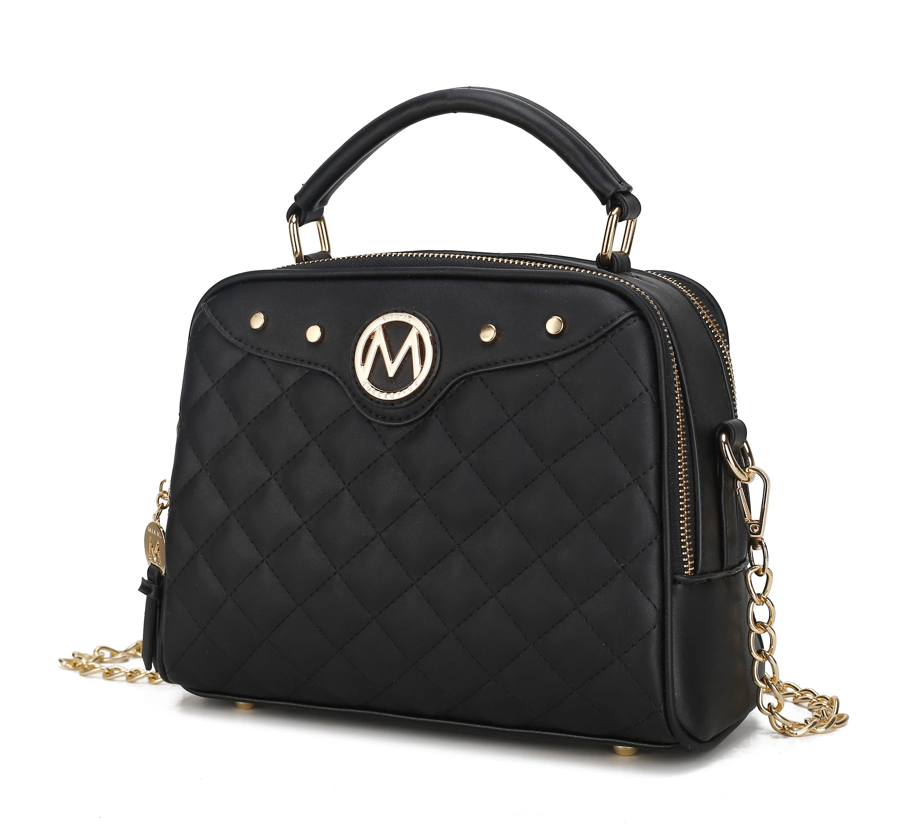 Samira Vegan Leather Satchel Handbag