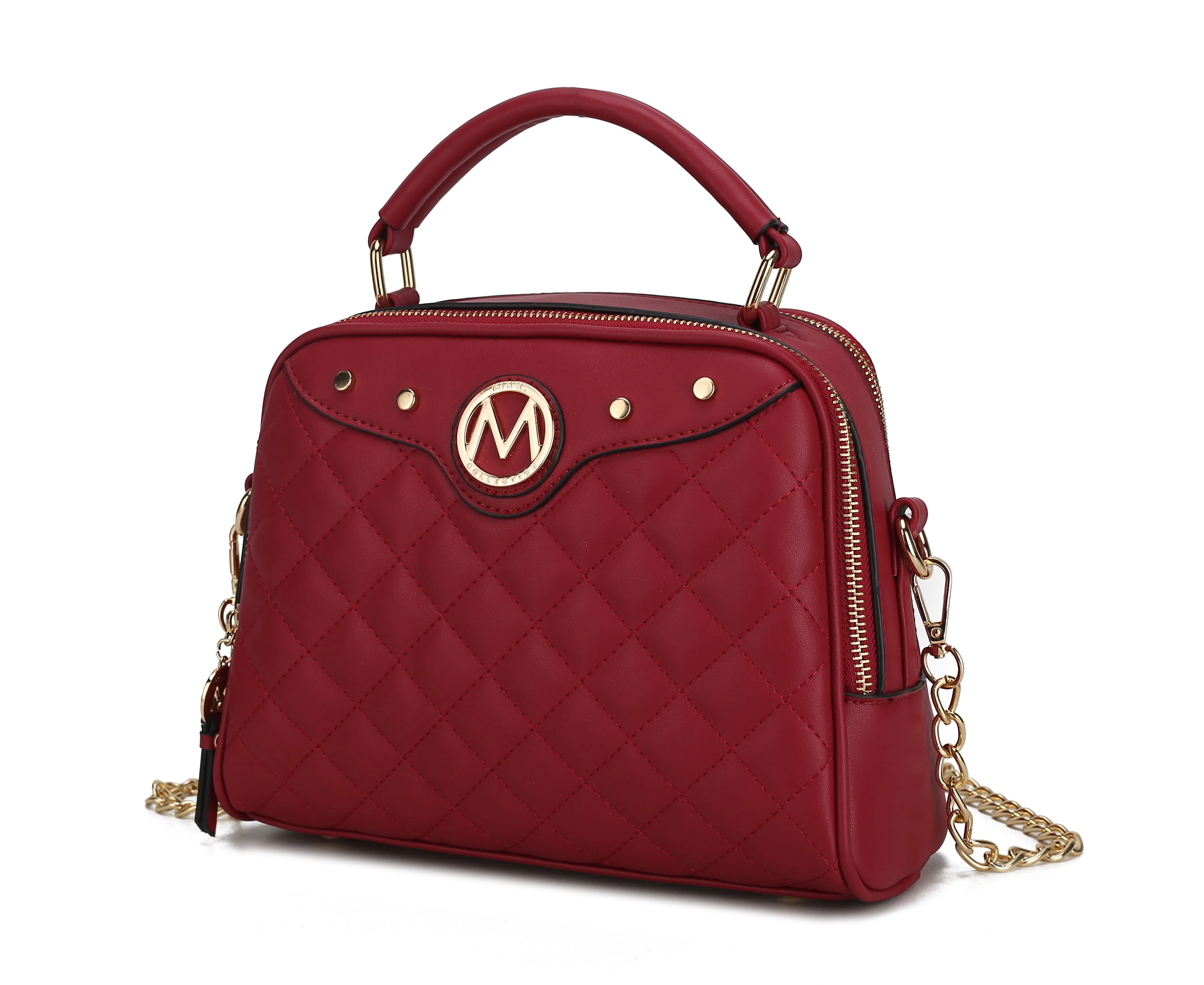 Samira Vegan Leather Satchel Handbag