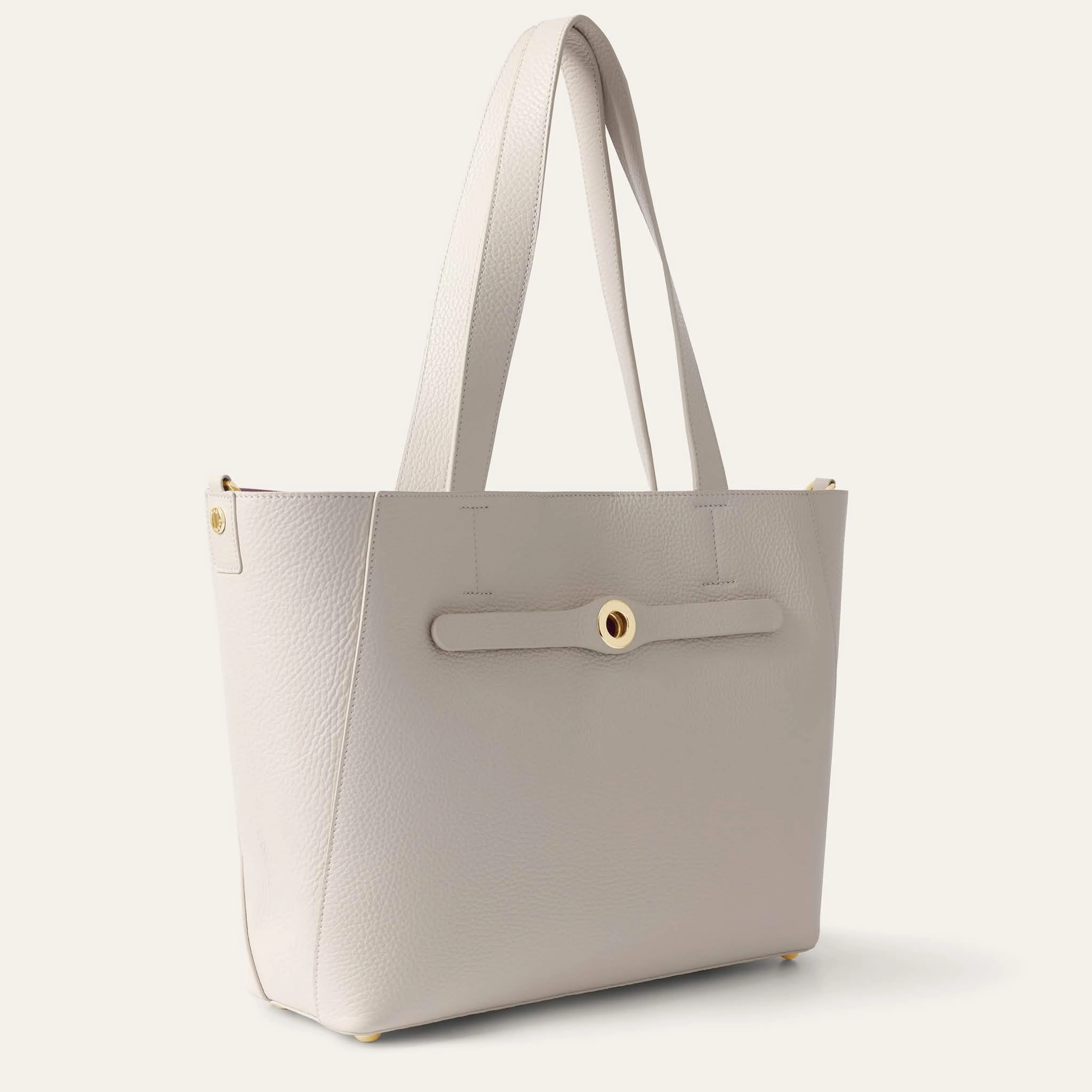 Sarah Tote | Porcelain with Gold hardware