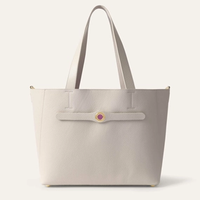 Sarah Tote | Porcelain with Gold hardware
