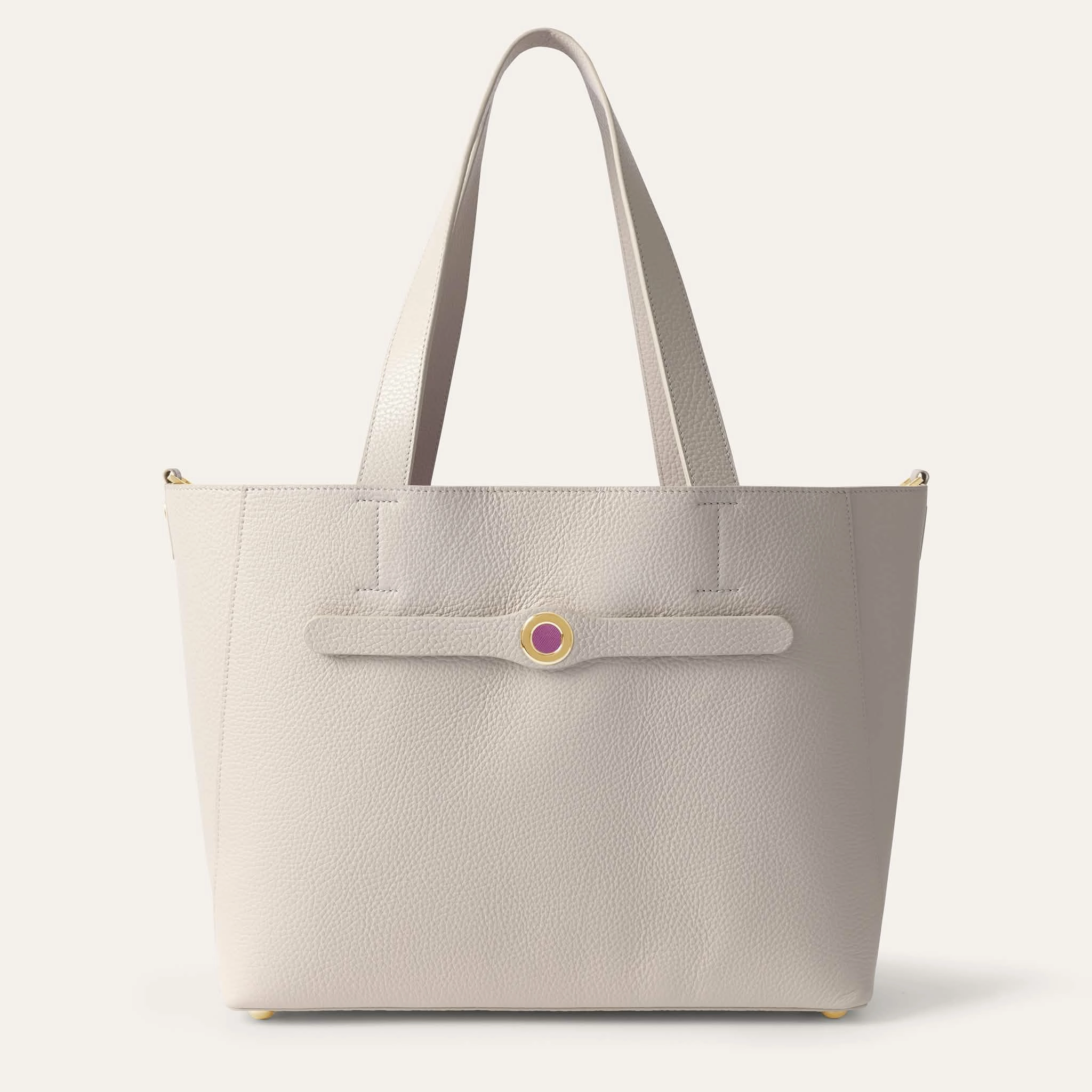 Sarah Tote | Porcelain with Gold hardware