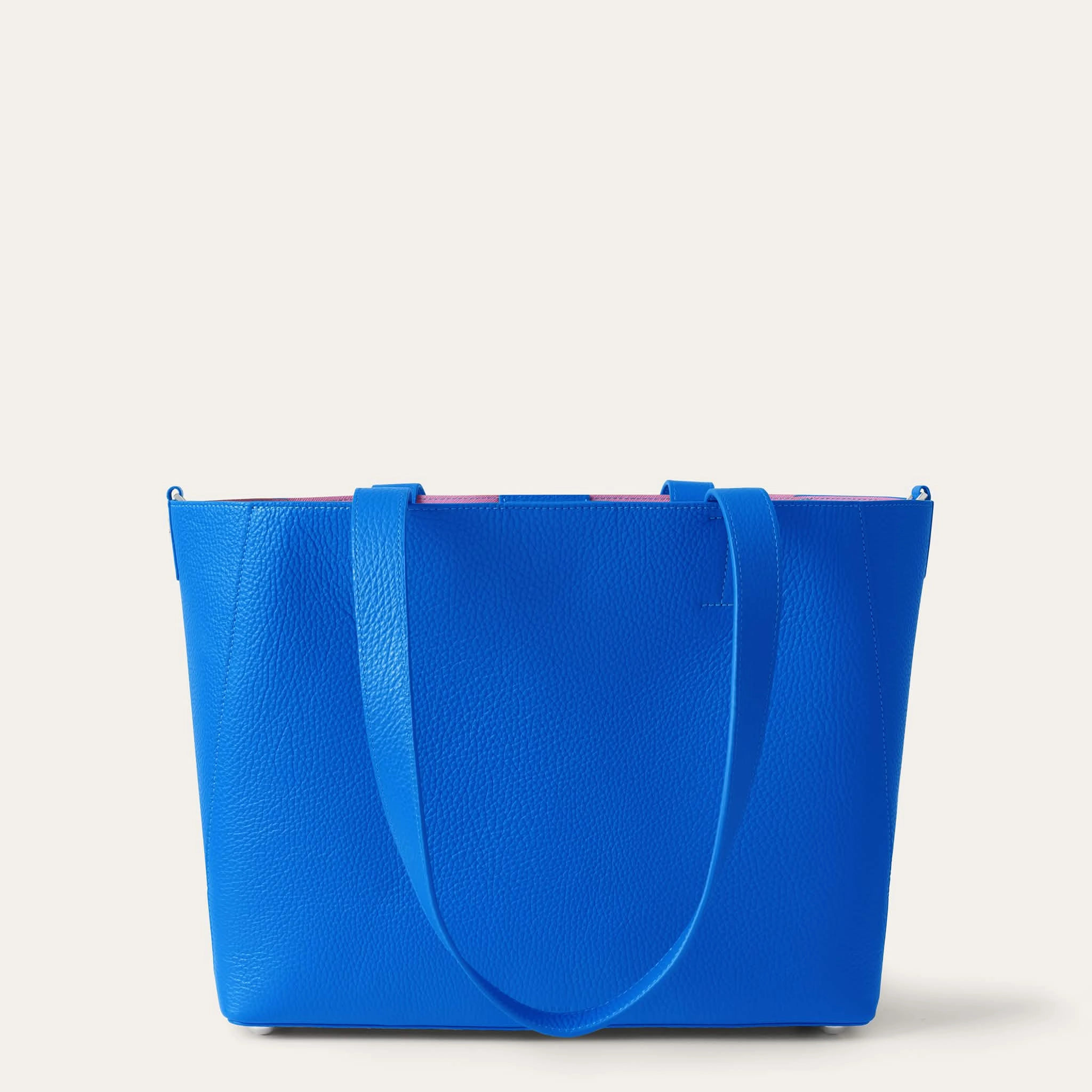 Sarah Tote | Sapphire with Silver hardware