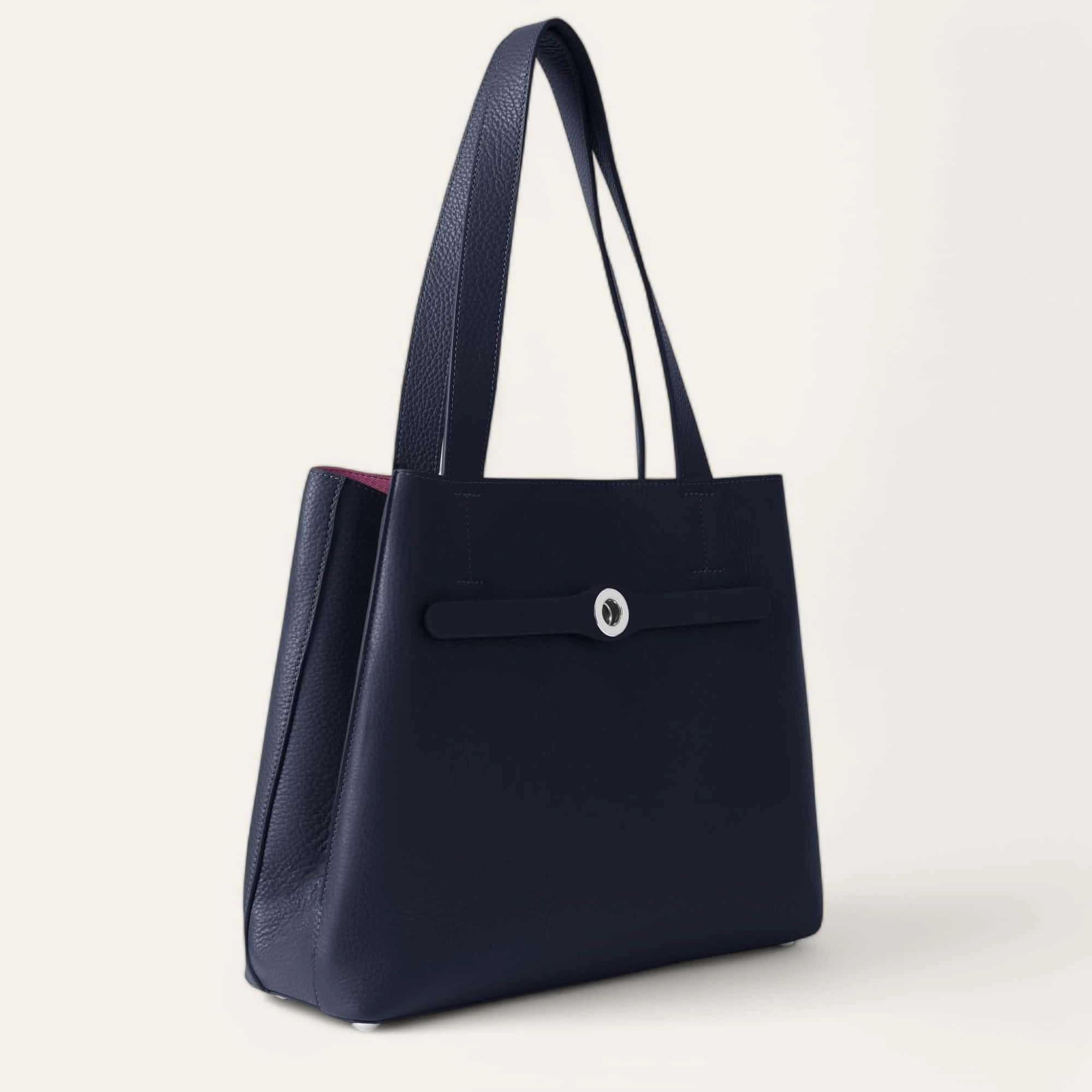 Sarah Tote | Space with Silver hardware