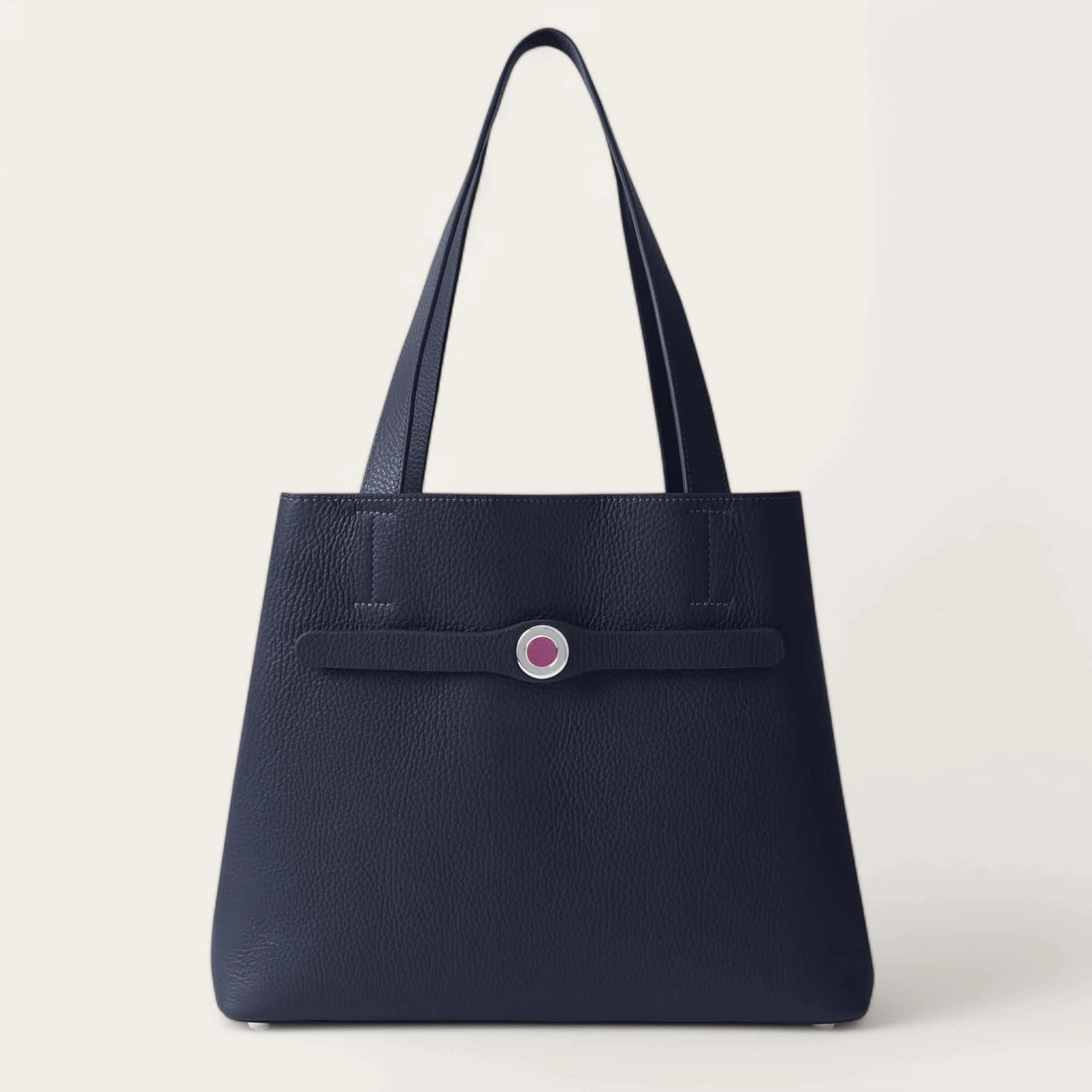 Sarah Tote | Space with Silver hardware