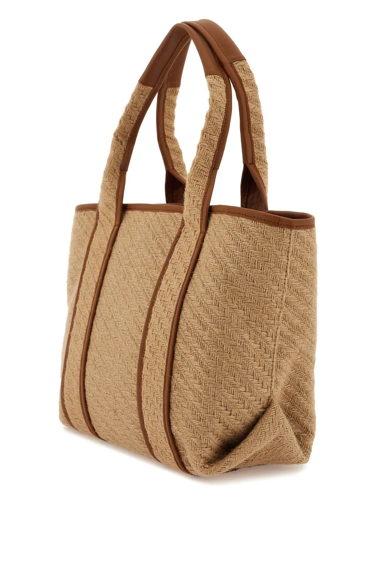 See by chloe 'laetizia' canvas and leather tote bag