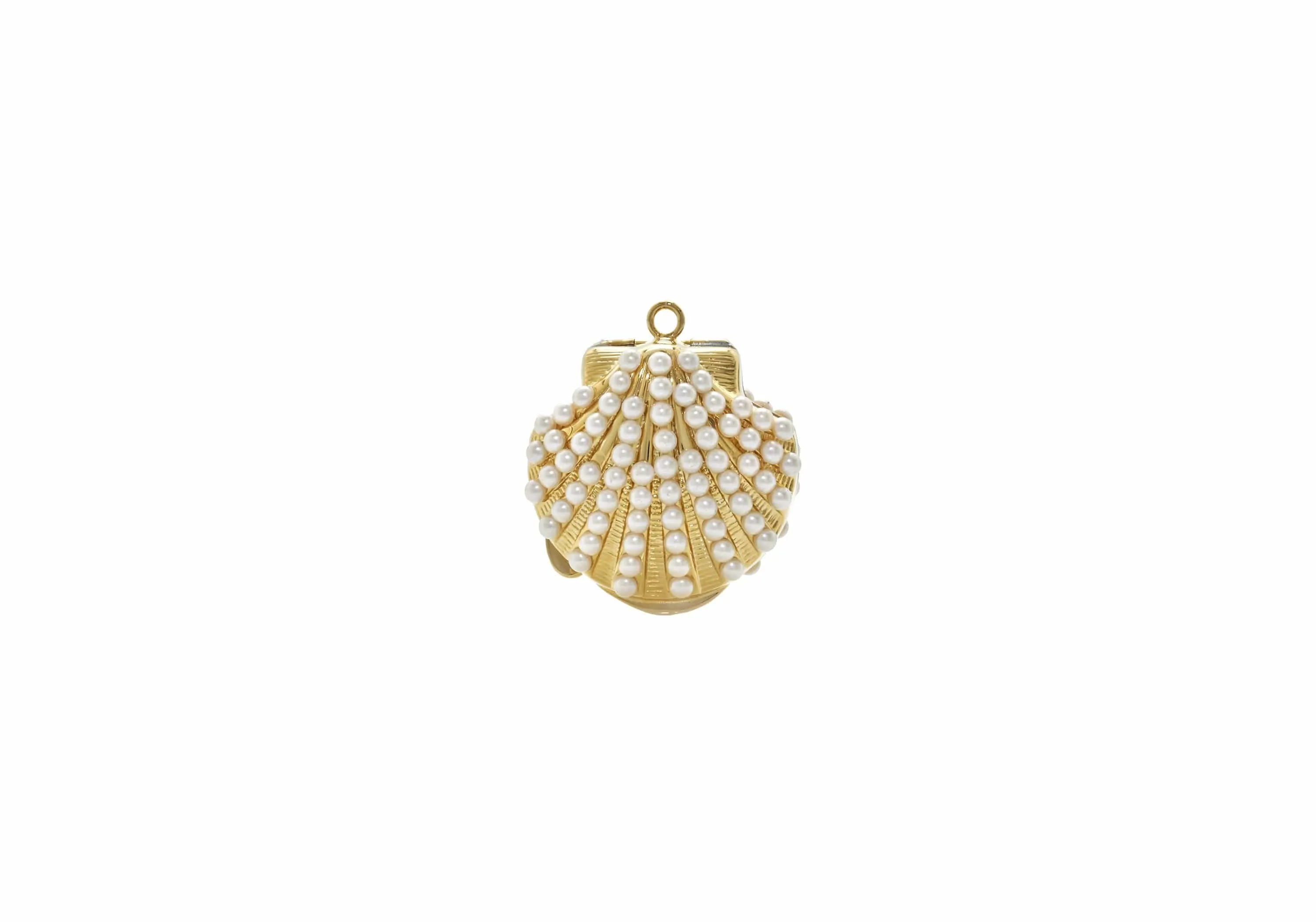 Shell Pillbox Pearly