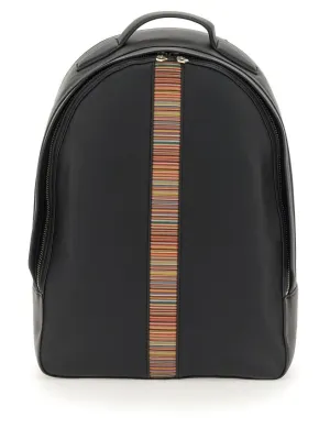 Signature Stripe Backpack