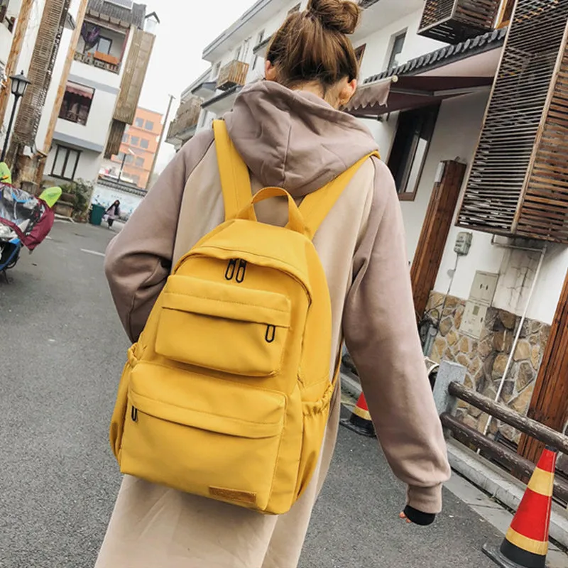 Simple Oxford Large Capacity Comter Backpack