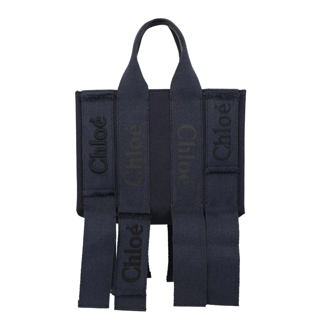 Small Woody Tote Bag Blue