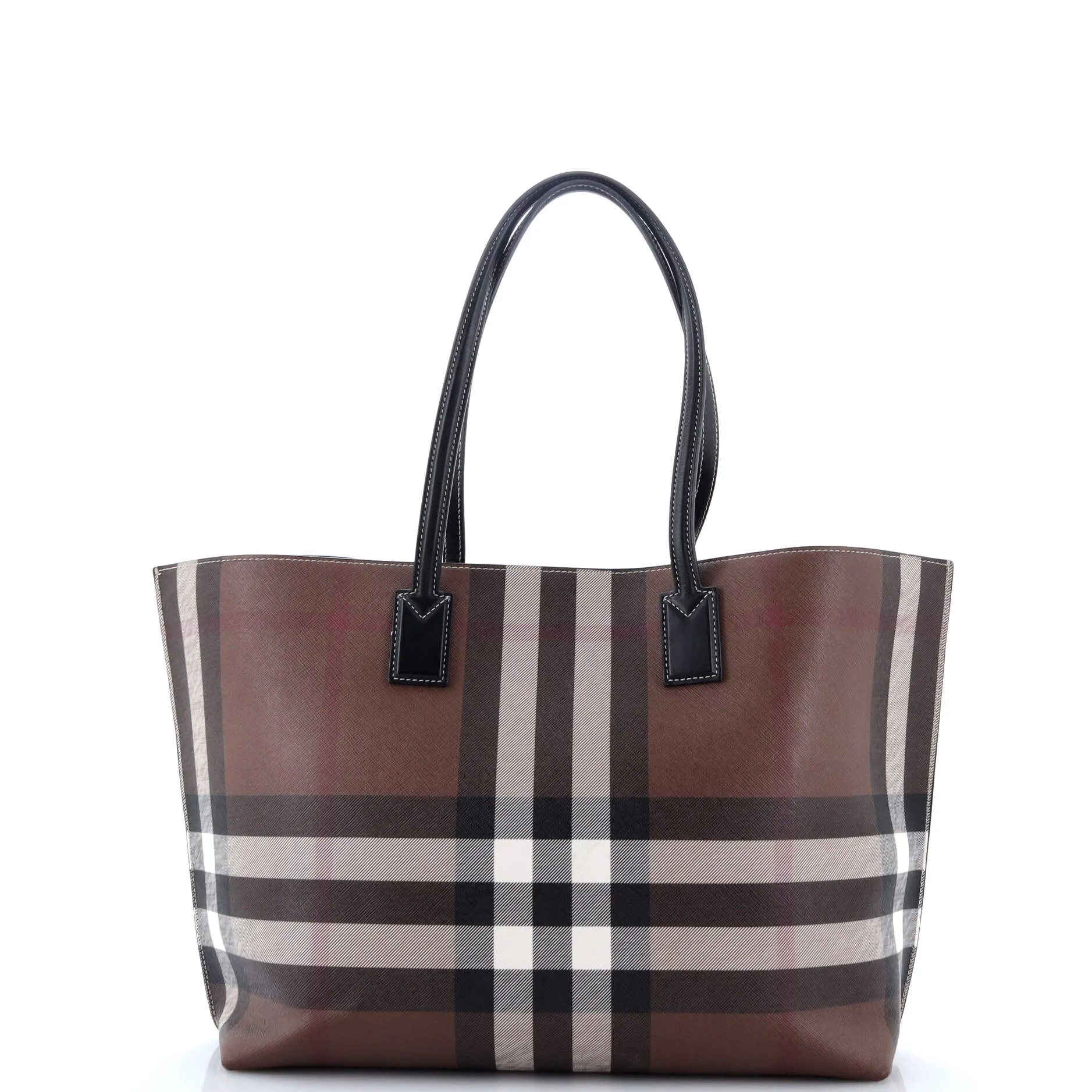 Soft Tote Check E-Canvas Medium