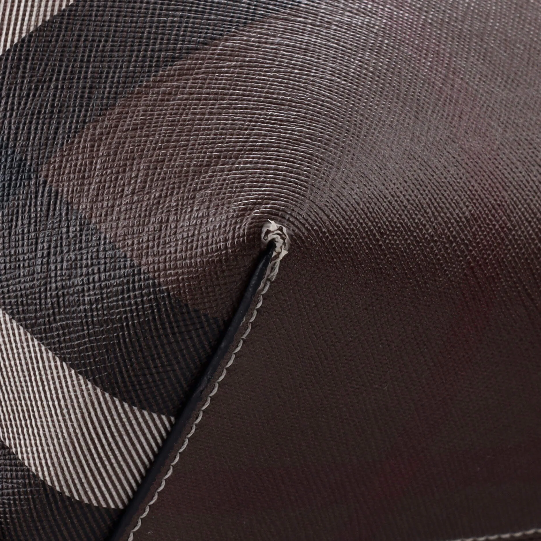 Soft Tote Check E-Canvas Medium