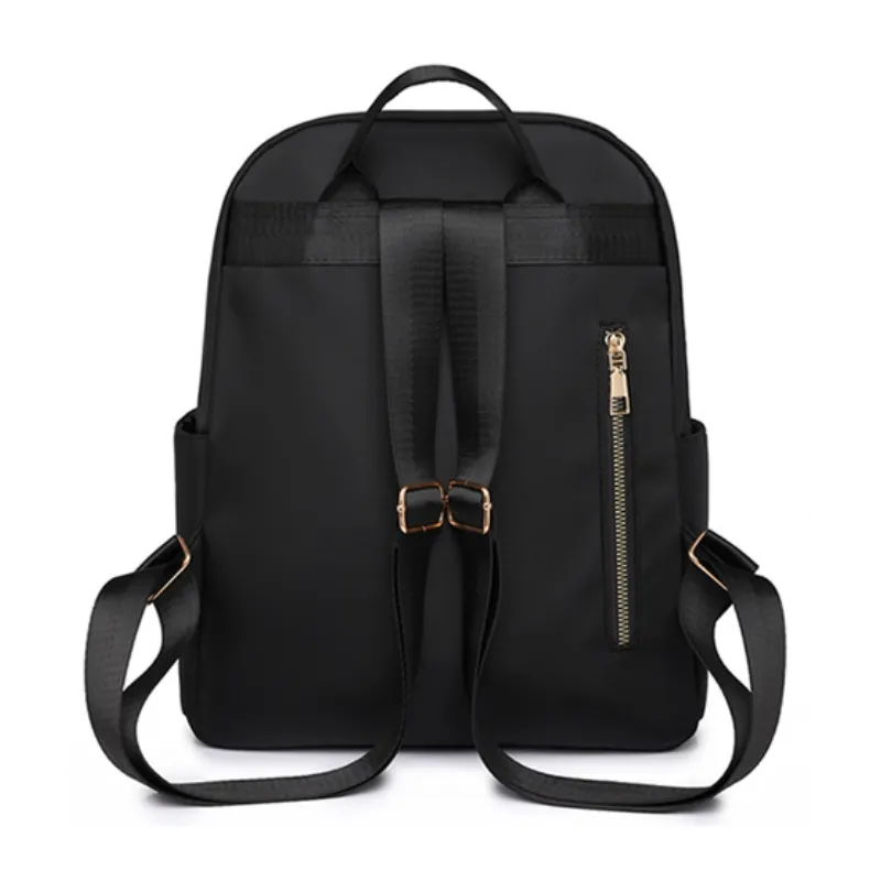 Splash-Proof Large Capacity Women's Nylon Backpack