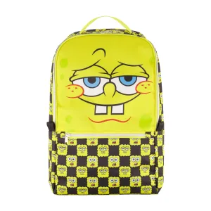 SPONGEBOB CHECKERED BIG FACE BACKPACK