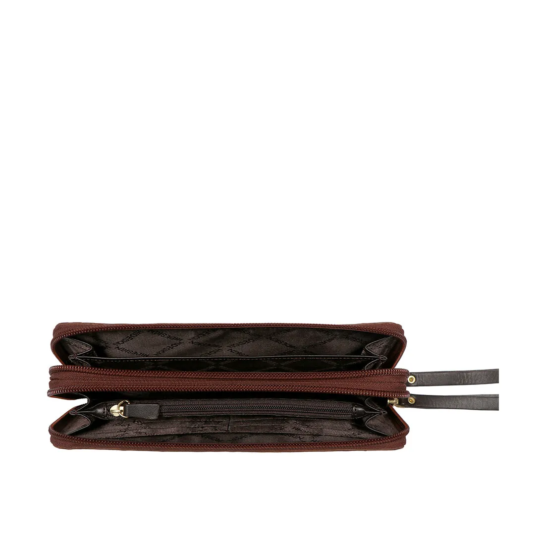 SPRUCE W2 SB(RF) DOUBLE ZIP AROUND WALLET