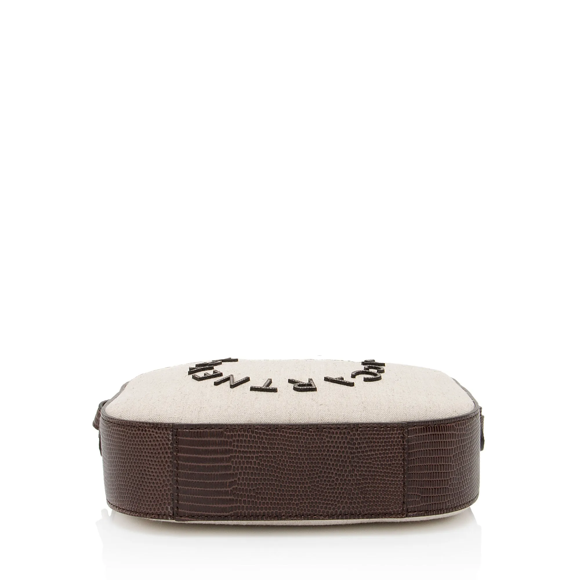 Stella McCartney Eco Canvas Perforated Logo Mini Camera Bag