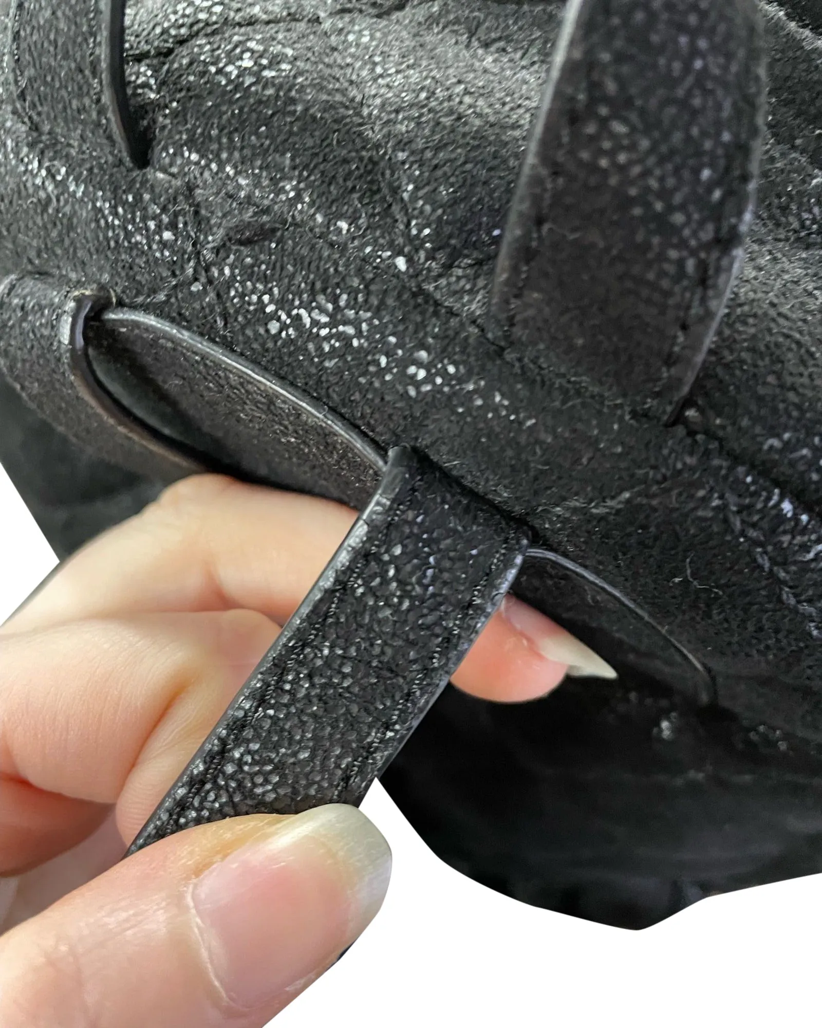 Stella McCartney Falabella Backpack in Black Faux Leather