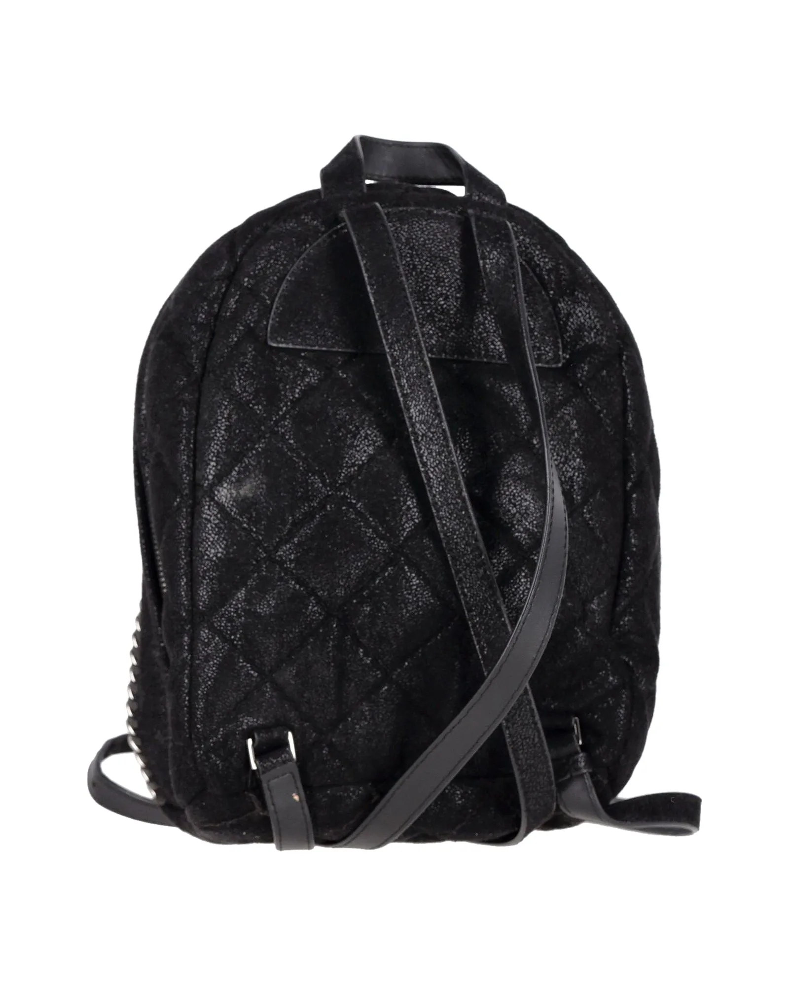 Stella McCartney Falabella Backpack in Black Faux Leather