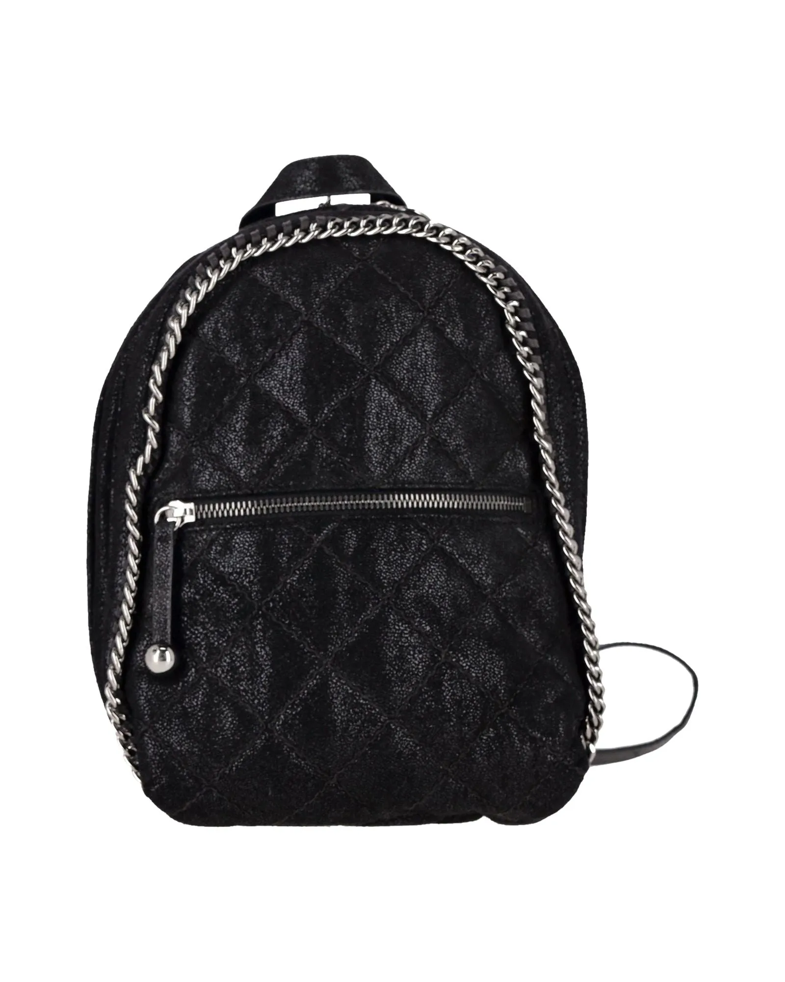 Stella McCartney Falabella Backpack in Black Faux Leather