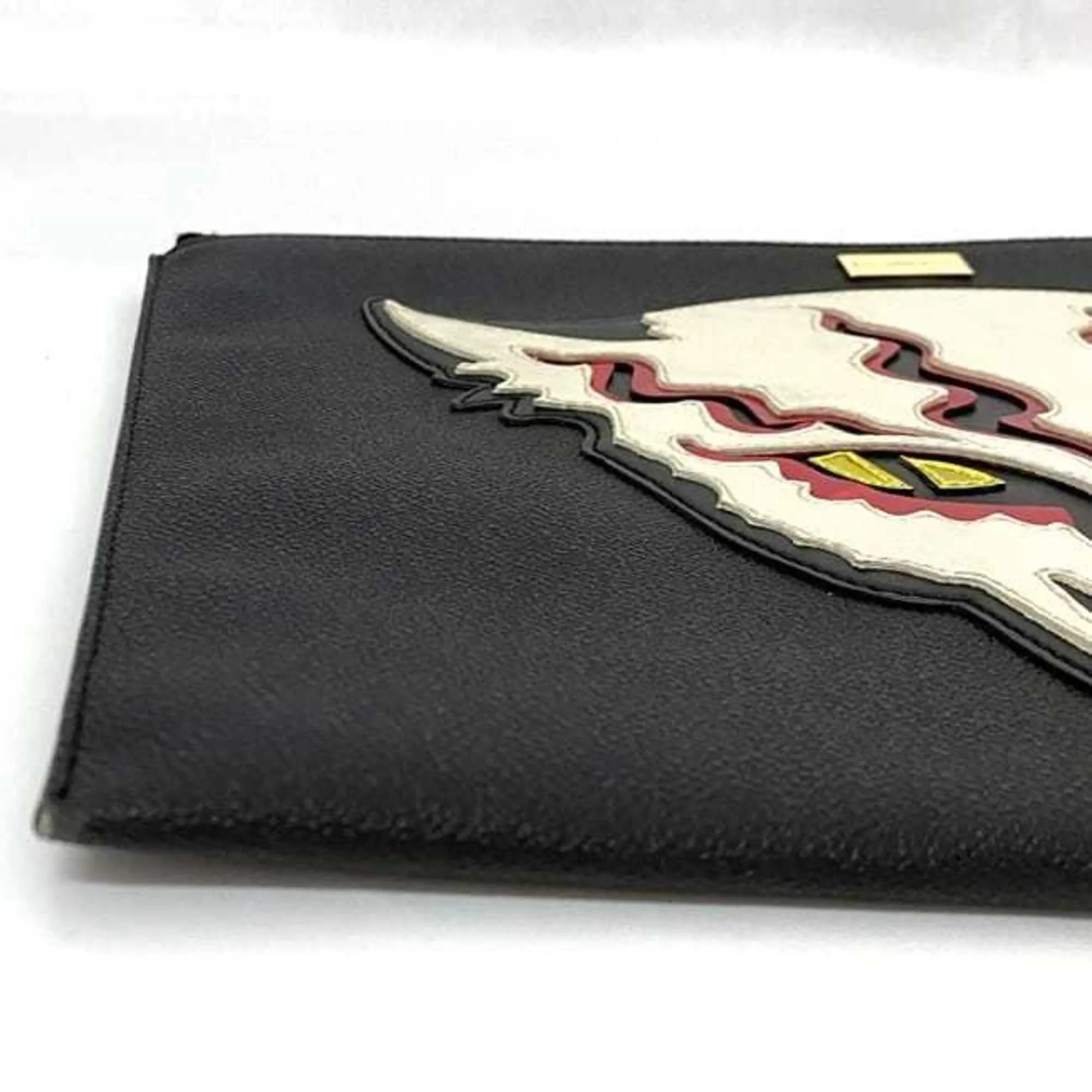 Stella Mccartney Leather Clutch Bag (Pre-Owned)