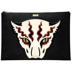 Stella Mccartney Leather Clutch Bag (Pre-Owned)