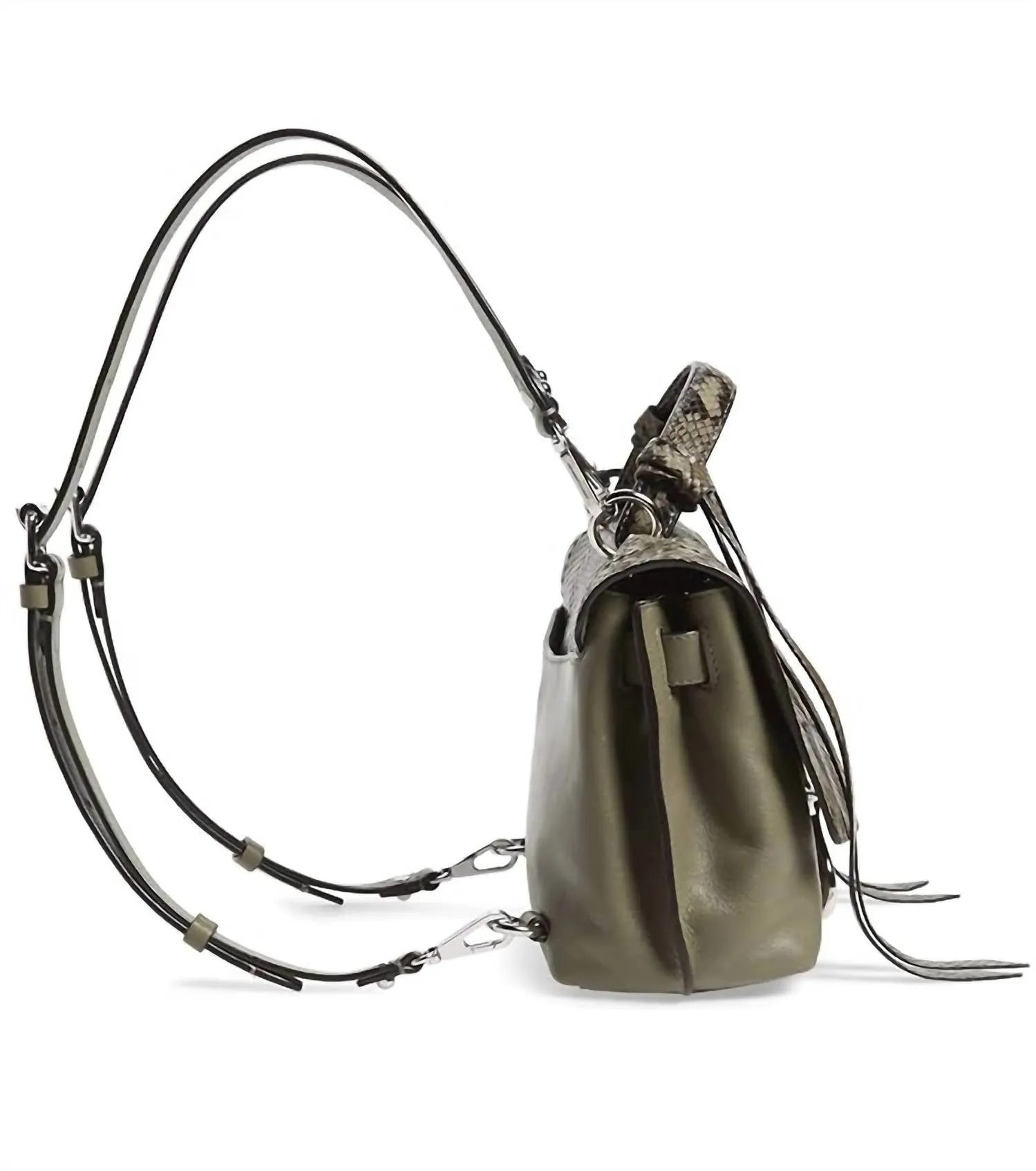 Stella Medium Convertible Backpack In Thyme