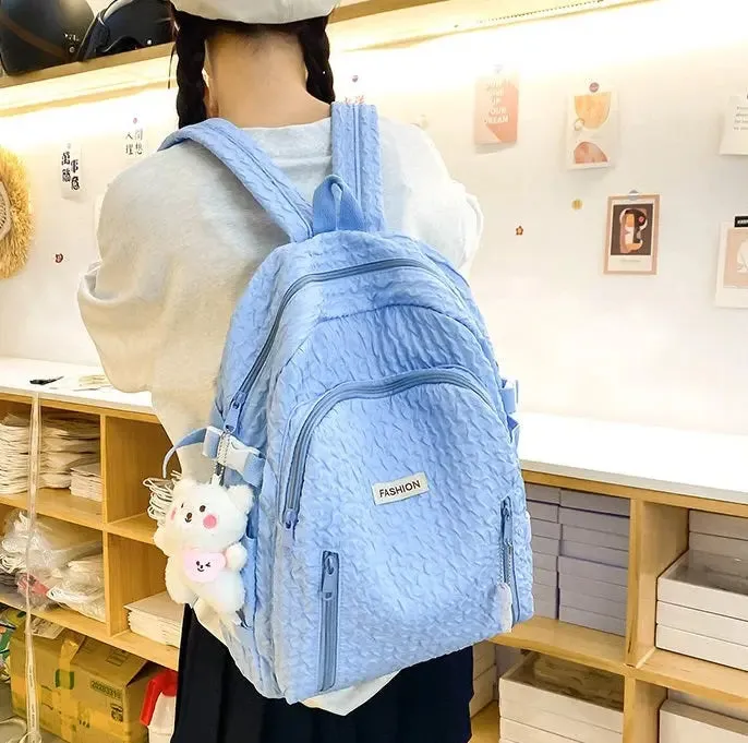 Student Backpack Fashionable And Minimalist 1236
