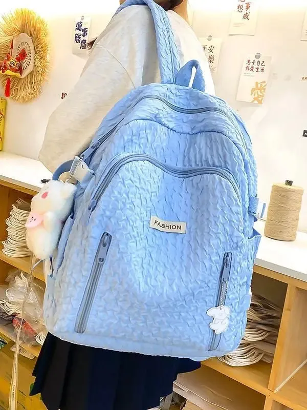 Student Backpack Fashionable And Minimalist 1236
