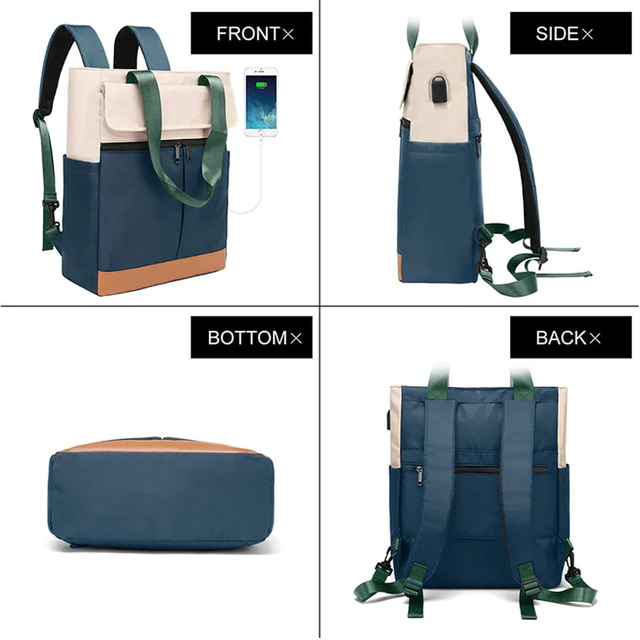 Stylish Light Weight College School Travel Casual Backpack