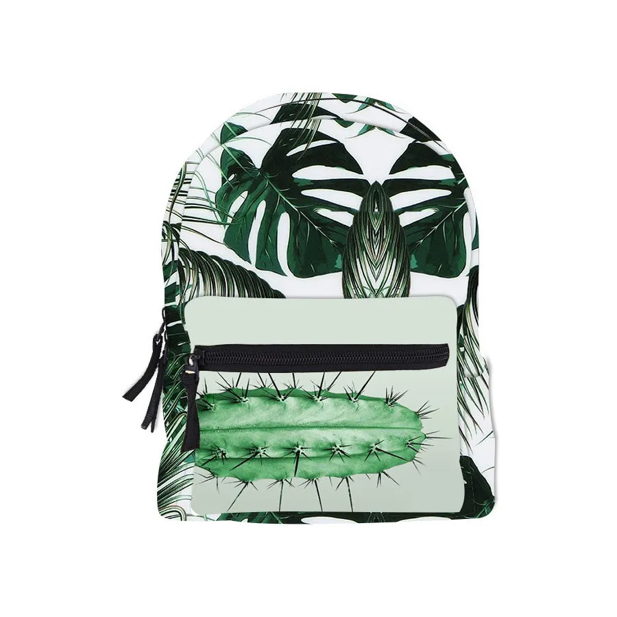 Summer New Oxford Print Mini Backpack