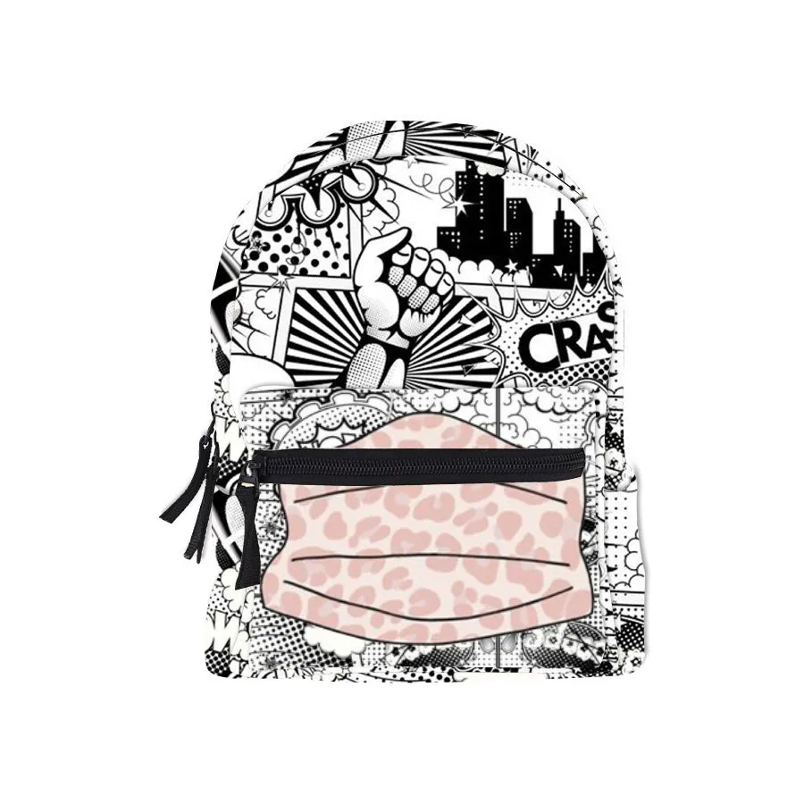 Summer New Oxford Print Mini Backpack