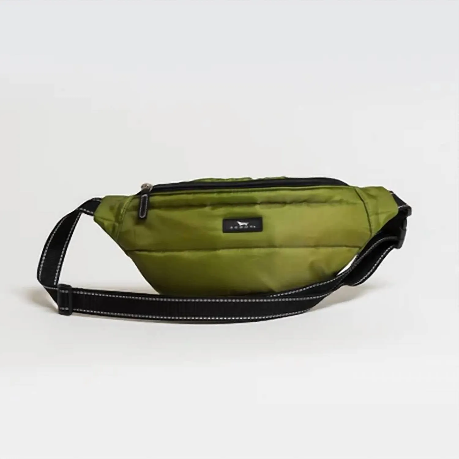 Sun Belt Puffer Bag In Black