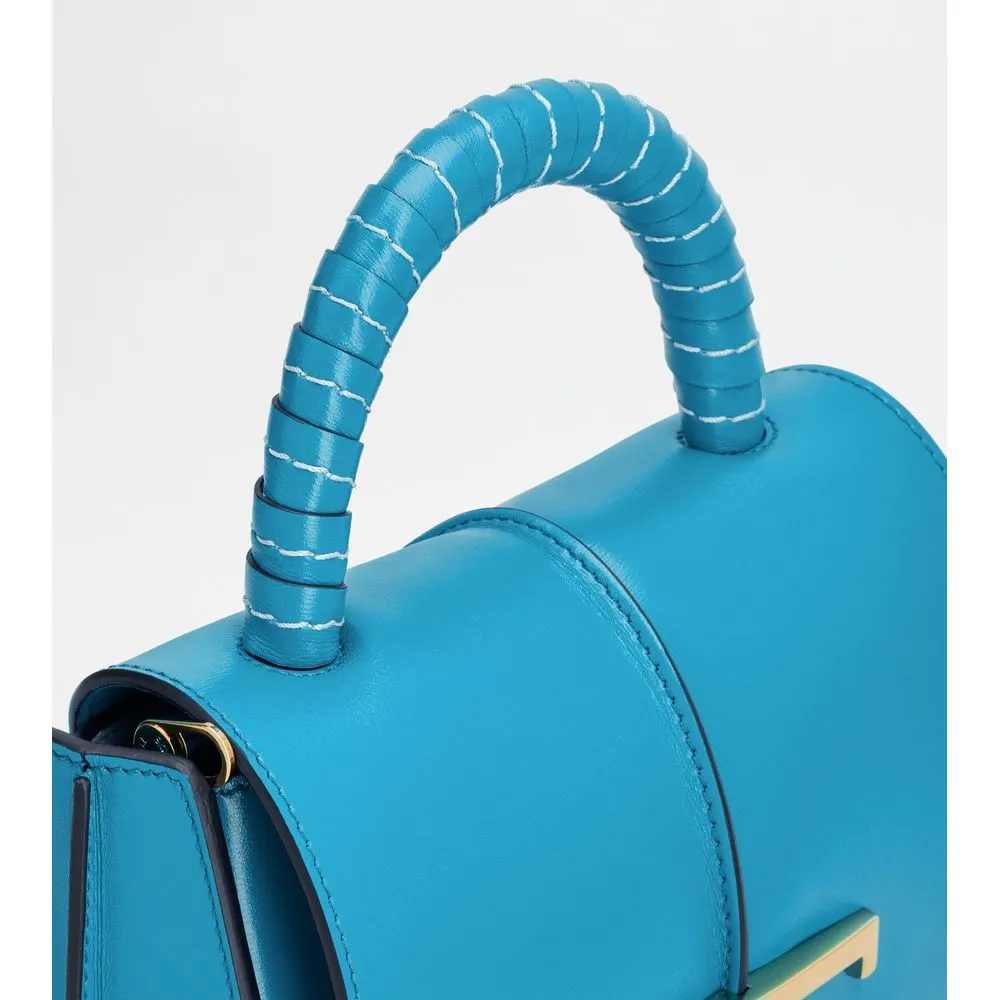 T Timeless Shoulder Bag in Leather Mini