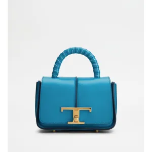 T Timeless Shoulder Bag in Leather Mini