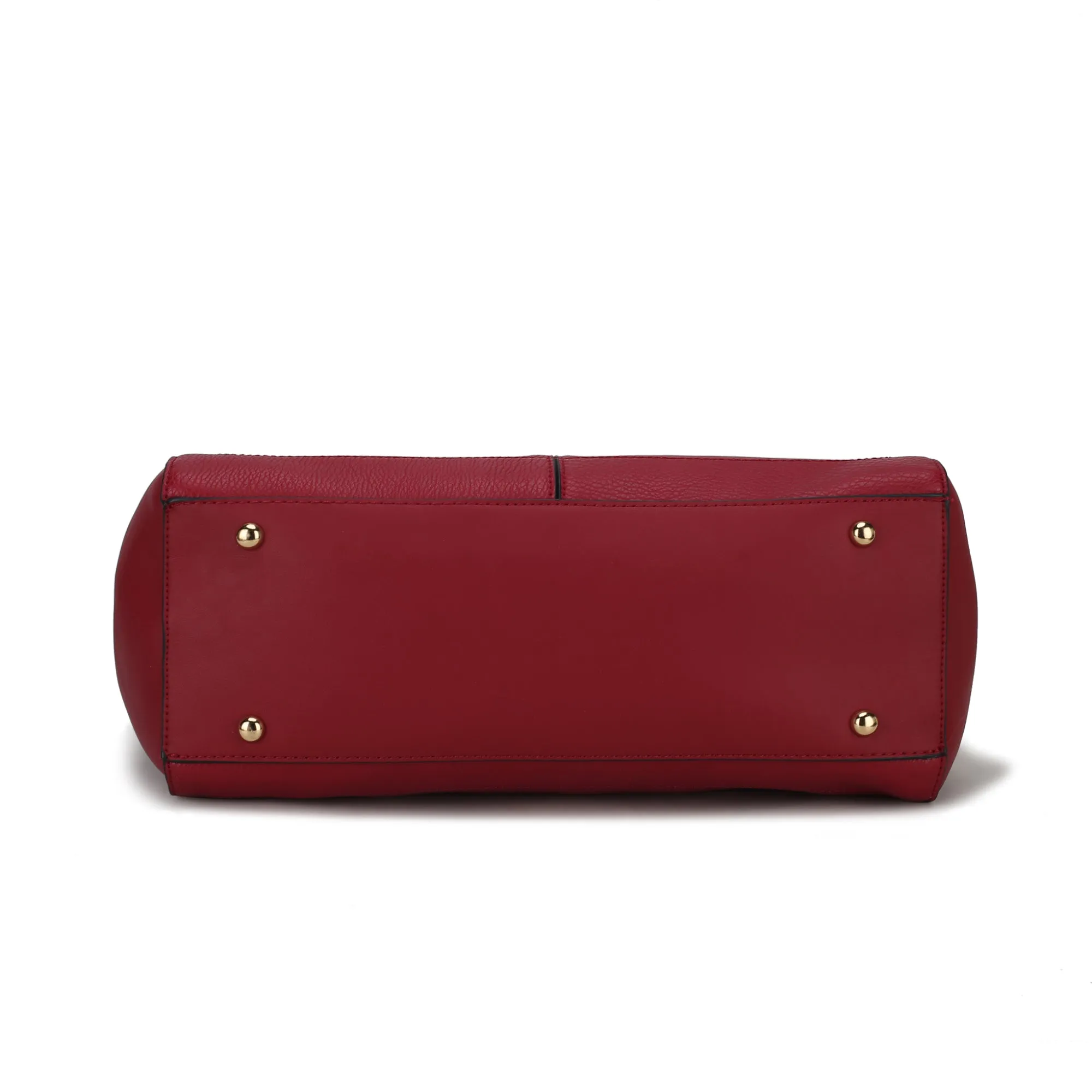 Tenna Vegan Leather Womens Satchel Bag with Wristlet