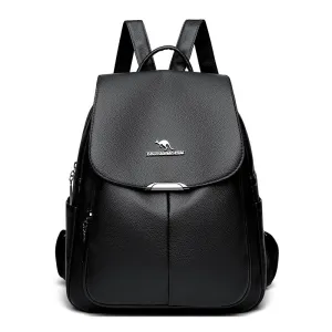 Textured Large Capacity  Women's Backpack