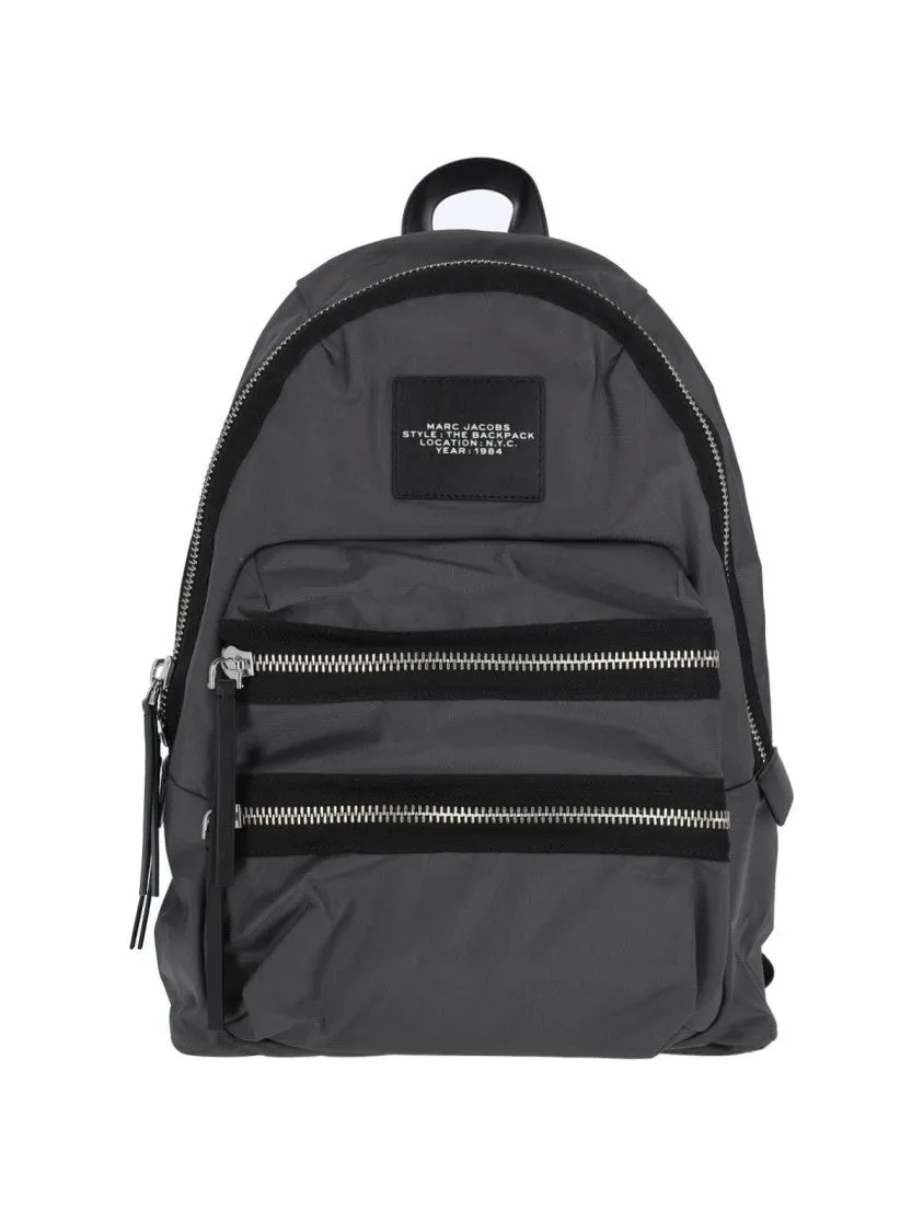 The Biker Large Backpack C Grey